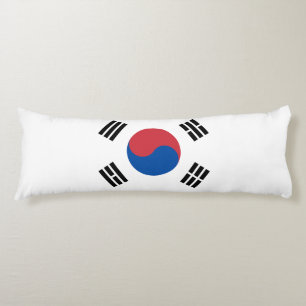 Zuid-Korea Vlag Lichaamskussen