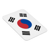 Zuid-Korea Vlag Magneet (Rechterzijde)