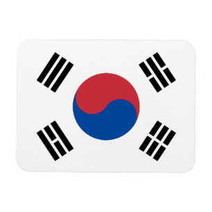Zuid-Korea Vlag Magneet
