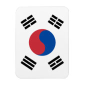 Zuid-Korea Vlag Magneet (Verticaal)