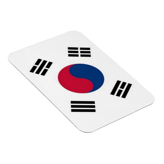 Zuid-Korea - vlag - Magneet (Rechterzijde)