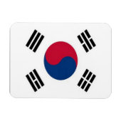 Zuid-Korea - vlag - Magneet (Horizontaal)