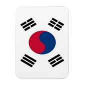 Zuid-Korea - vlag - Magneet (Verticaal)