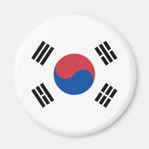 Zuid-Korea Vlag Magneet