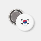 Zuid-Korea Vlag Magneet (Voorkant / Achterkant)