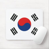 Zuid-Korea Vlag Mousepad Muismat (Met muis)