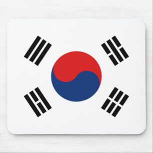 Zuid-Korea Vlag Mousepad Muismat