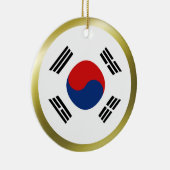 Zuid-Korea Vlag Ornament (Rechts)