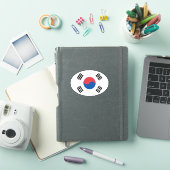 Zuid-Korea vlag Ovaal Sticker (iPad Cover)