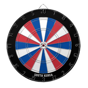 Zuid-Korea Vlag Patriot's Bullseye Dartbord