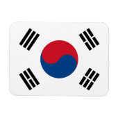 Zuid-Korea Vlag Premium Magnet Magneet (Horizontaal)