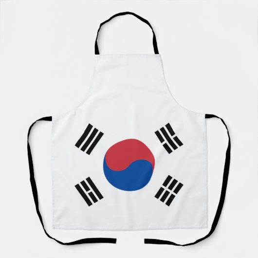 Zuid-Korea Vlag Schort (Voorkant)