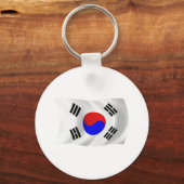 Zuid-Korea Vlag Sleutelhanger (Voorkant)
