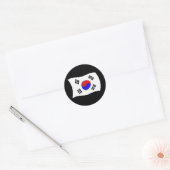 Zuid-Korea Vlag Sticker (Envelop)
