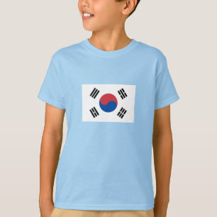 Zuid-Korea Vlag T-shirt
