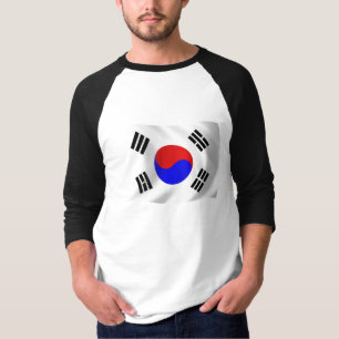 Zuid-Korea Vlag T-shirt