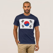 Zuid-Korea Vlag T-shirt (Voorkant volledig)