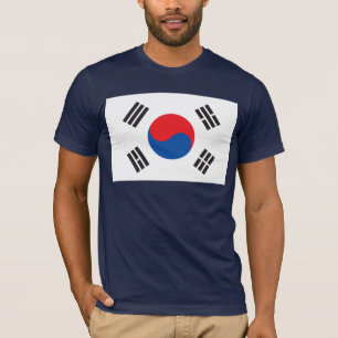 Zuid-Korea Vlag T-shirt