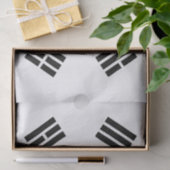 Zuid-Korea Vlag Tissuepapier (Geschenk)