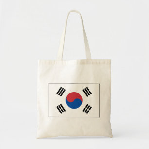 Zuid-Korea Vlag Tote Bag