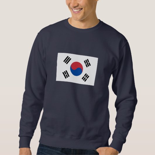 Zuid-Korea Vlag Trui (Voorkant)