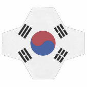 Zuid-Korea vlag Voetbal (Enkel)