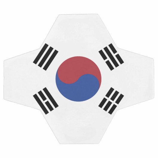 Zuid-Korea vlag Voetbal (Enkel)