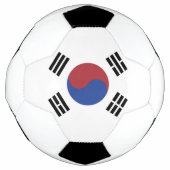 Zuid-Korea vlag Voetbal (Voorkant)