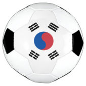 Zuid-Korea Vlag Voetbal (Gedraaid)