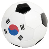Zuid-Korea Vlag Voetbal (Drie kwart)