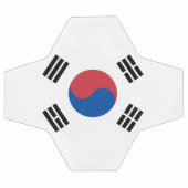 Zuid-Korea Vlag Voetbal (Enkel)