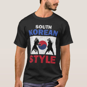 Zuid-Korea Vlag Zuid-Koreaanse Boxingclub T-shirt