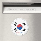Zuid-Korea Vlagmagneet Magneet (Insitu (Vaatwasser))