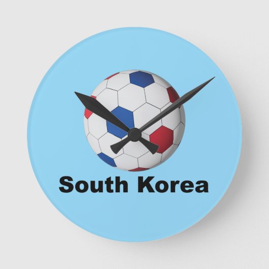Zuid-Korea Voetbal Ronde Klok (Voorkant)