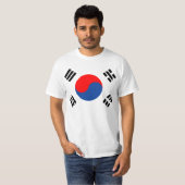 Zuid-Korea Yin Yang T-shirt (Voorkant volledig)