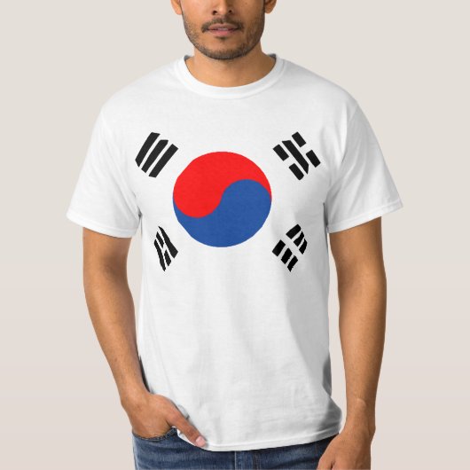 Zuid-Korea Yin Yang T-shirt (Voorkant)