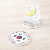  Zuid-Korea Zandsteen Onderzetter (Zijkant)