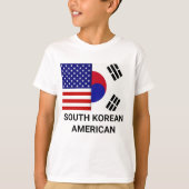 Zuid-Koreaans Amerikaans Shirt (Voorkant)
