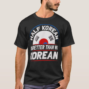 Zuid-Koreaans cultuurontwerp voor een Koreaans-Ame T-shirt