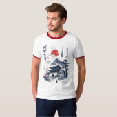 Zuid-Koreaans geïnspireerd T-shirt (Voorkant volledig)