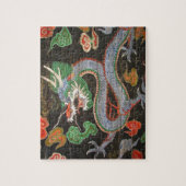 Zuid-Koreaans Seoul Namdaemun Asian Dragon Legpuzzel (Verticaal)