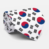 Zuid-Koreaans vlaggen-Stropdas Stropdas (Opgerold)
