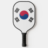 Zuid-Koreaans vlaggenembleem Pickleball Paddle (Voorkant)