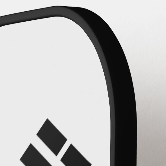 Zuid-Koreaans vlaggenembleem Pickleball Paddle (Links Detail)