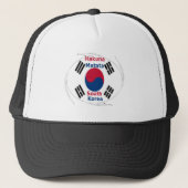 Zuid-Koreaanse kleuren Trucker Pet (Voorkant)