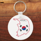 Zuid-Koreaanse Sleutelhanger (Voorkant)