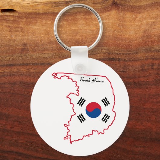 Zuid-Koreaanse Sleutelhanger (Voorkant)