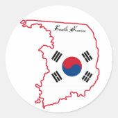 Zuid-Koreaanse Sticker (Voorkant)