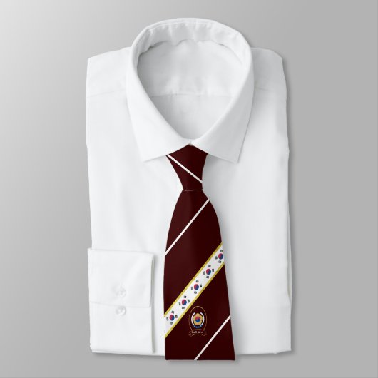 Zuid-Koreaanse strepenvlag Stropdas (Gebonden)