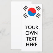 Zuid-Koreaanse vlag (Voorkant / Achterkant)